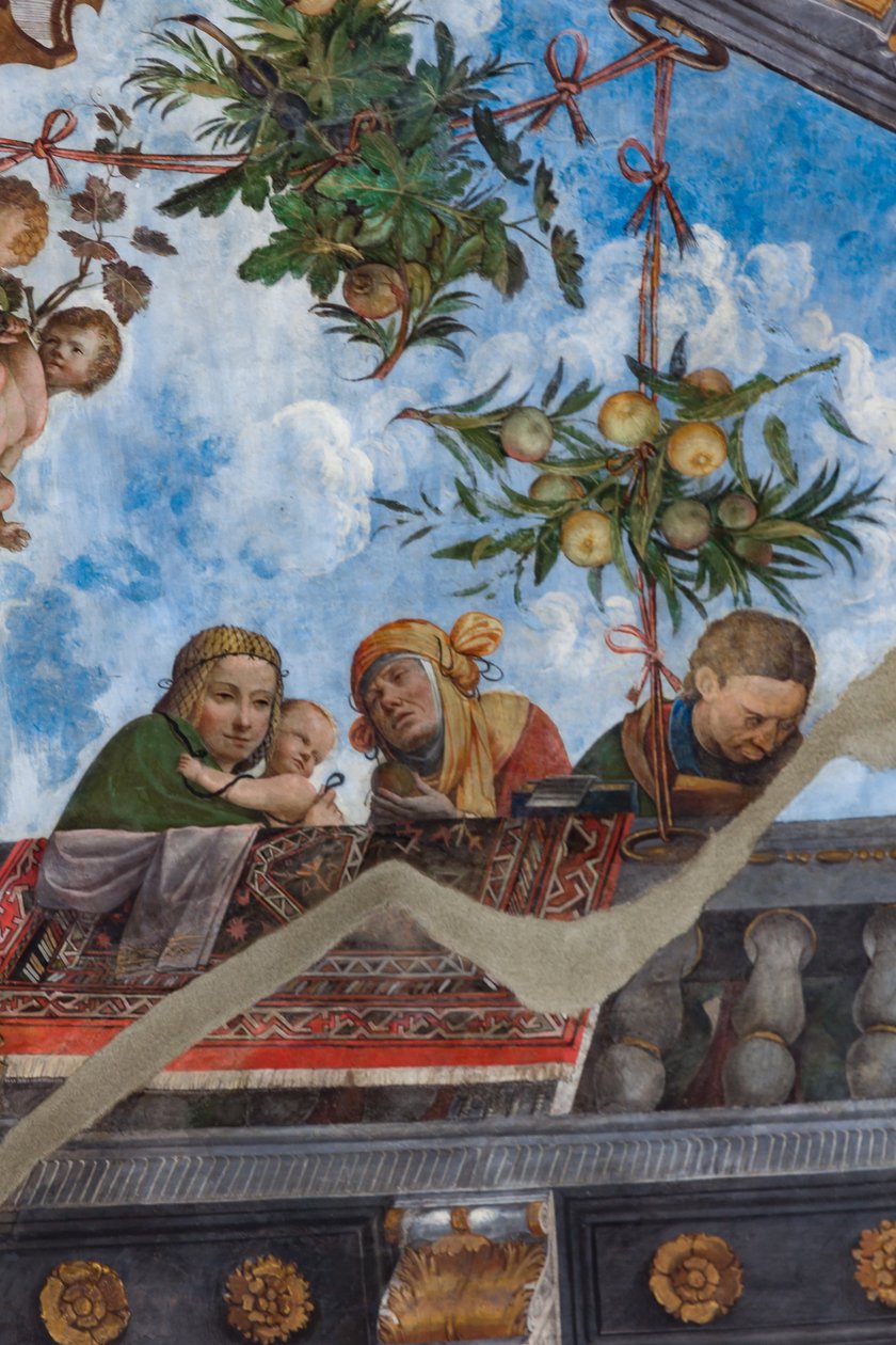 Woman and Child (detail) by Benvenuto Tisi da Garofalo