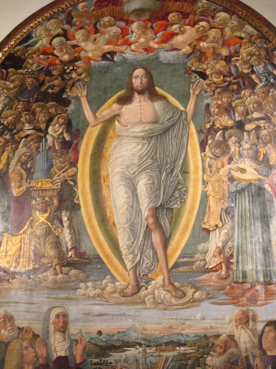 Ascension of Jesus by Benvenuto di Giovanni