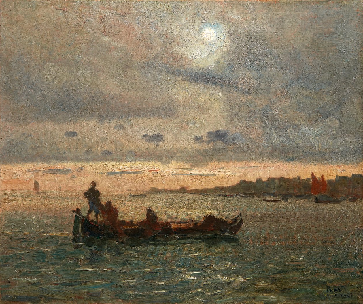 Evening in the Lagoon by Beppe Ciardi