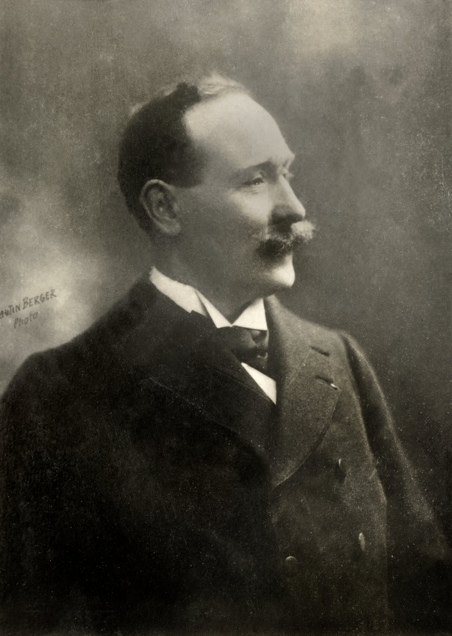Portrait of French Painter Jose Frappa by Berger & Cautin