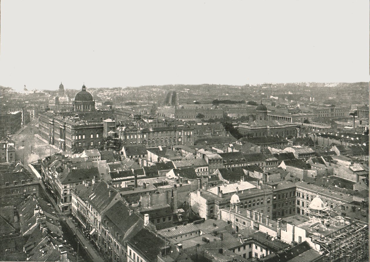 Panorama of the City of Berlin, Germany, 1895 by Berlin Photographic Co