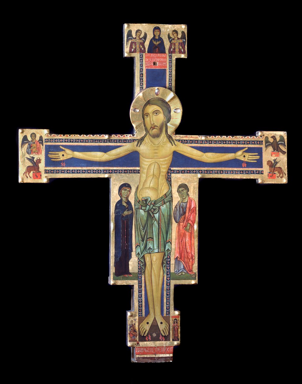 Crucifix by Berlinghiero (fl.1228 36) Berlinghieri