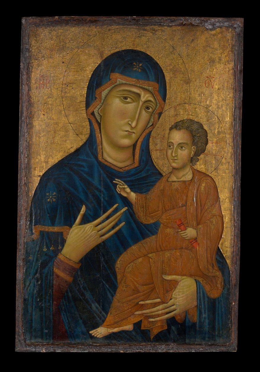 Madonna and Child by Berlinghiero Berlinghieri