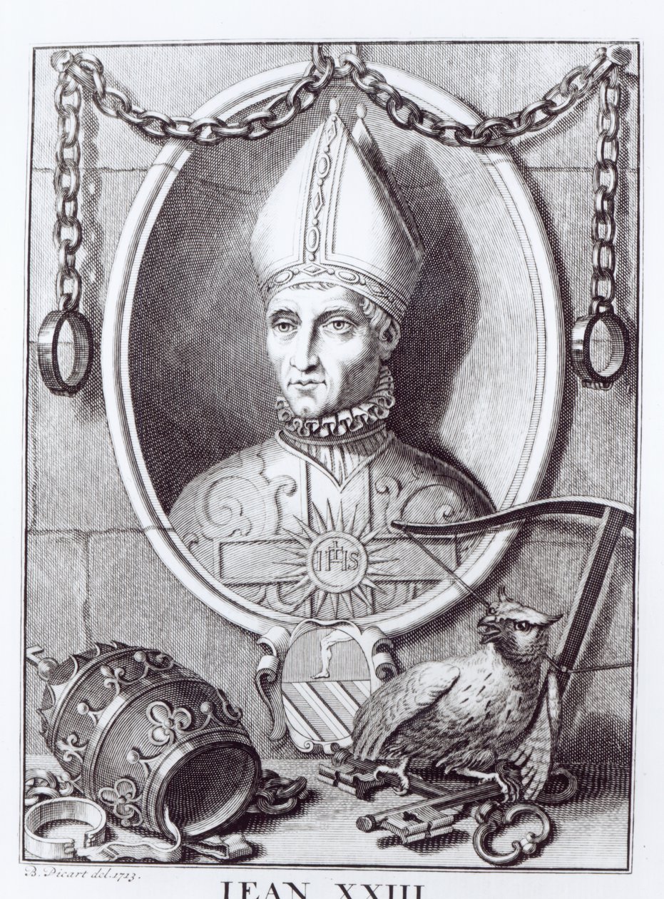 Antipope John XXIII, 1713 by Bernard Picart