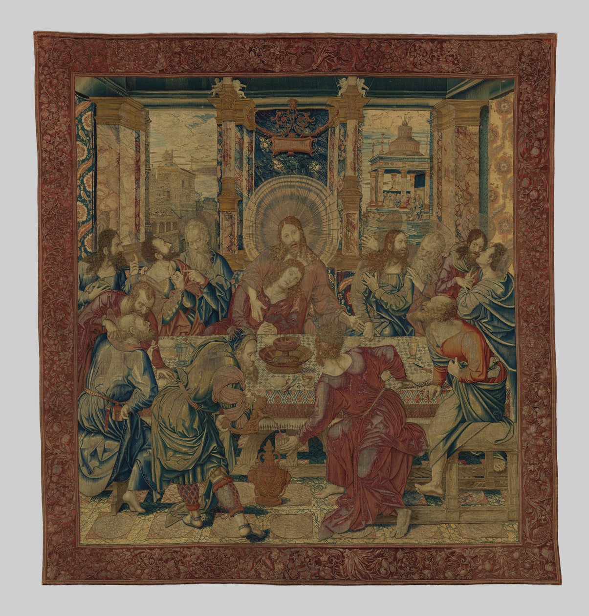 The Last Supper by Bernard van after Orley