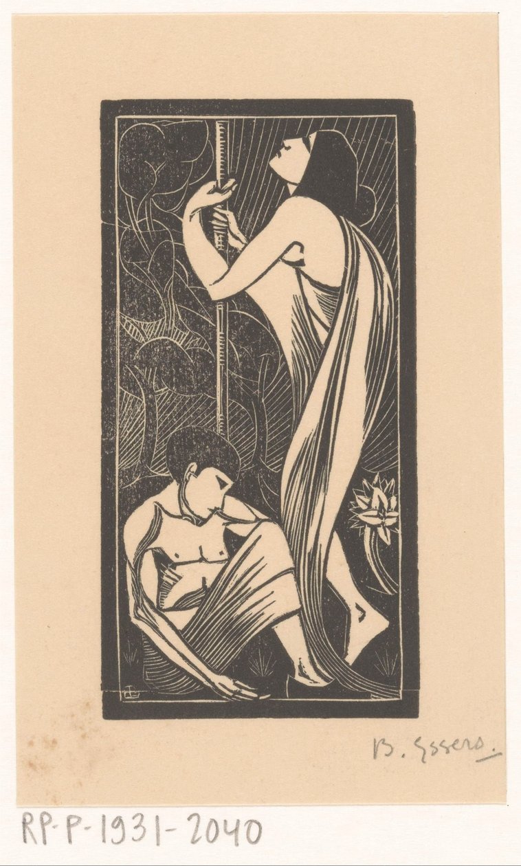 Night by Bernard Essers (signed by artist)