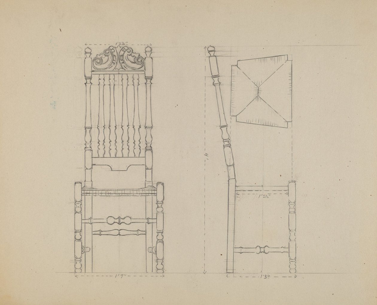 Chair by Bernard Gussow