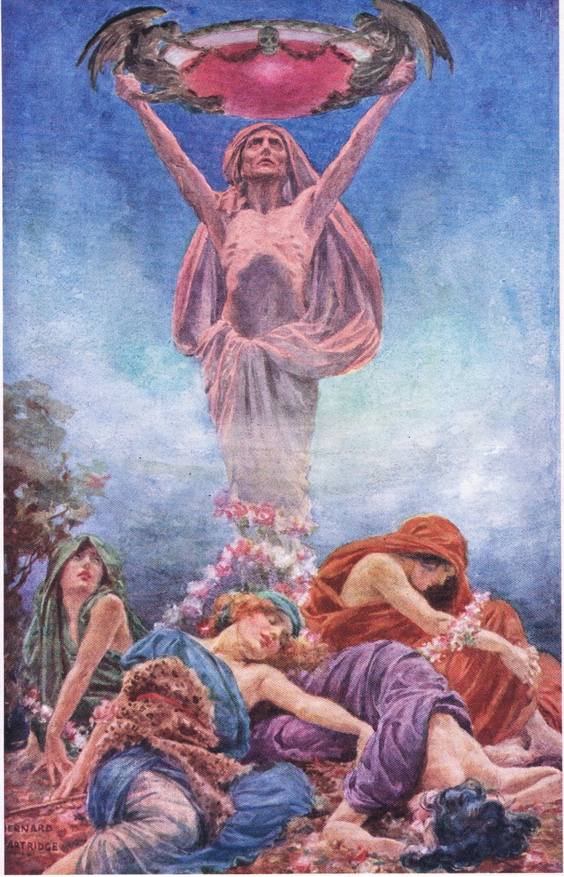 Look thou not down but up, Illustration from 