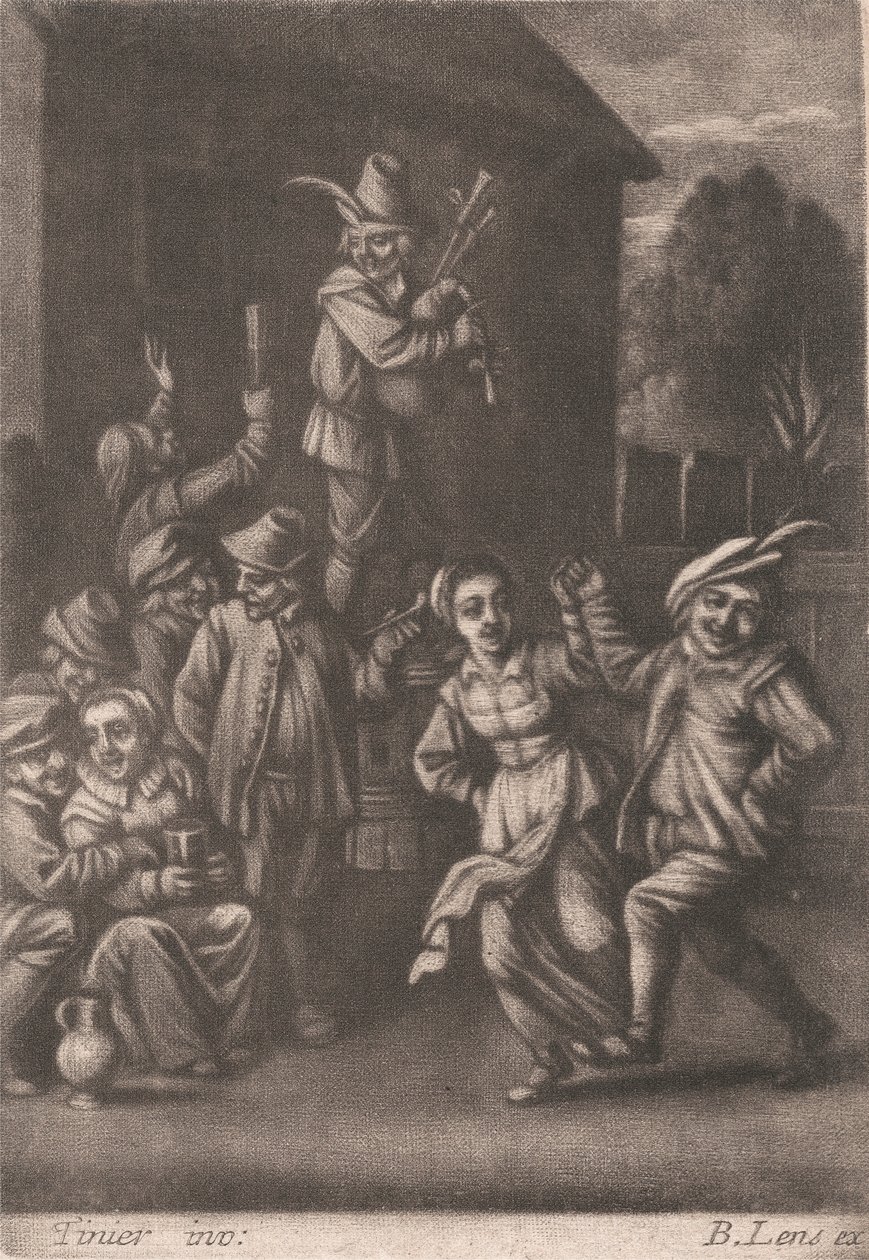 Dancing Peasants by Bernard Lens