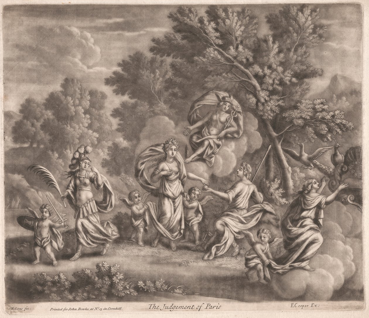 The Judgement of Paris by Bernard Lens