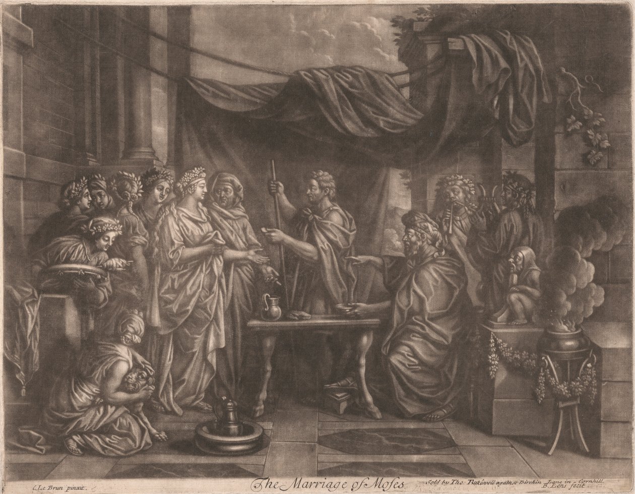 The Marriage of Moses by Bernard Lens