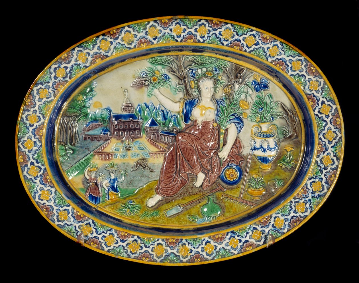 La belle jardiniere by Bernard Palissy