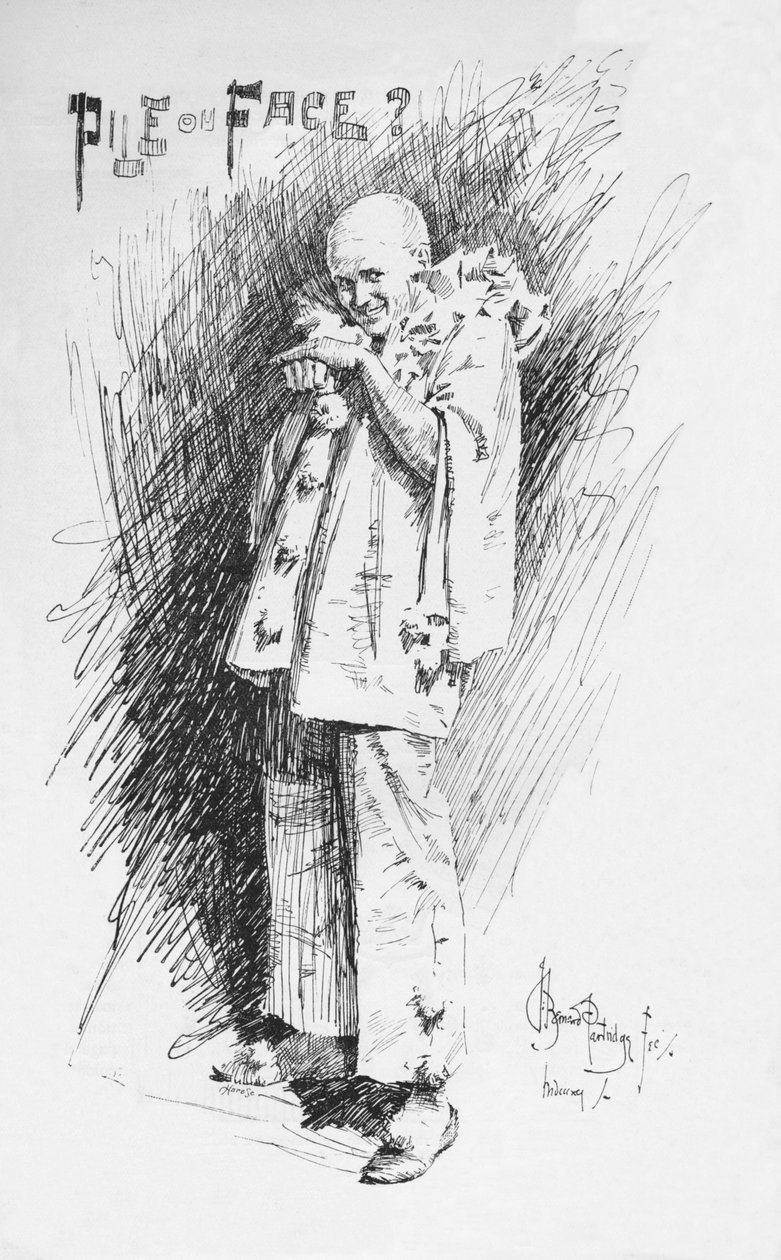 Clown Sketch, c1893-1894 by Bernard Partridge