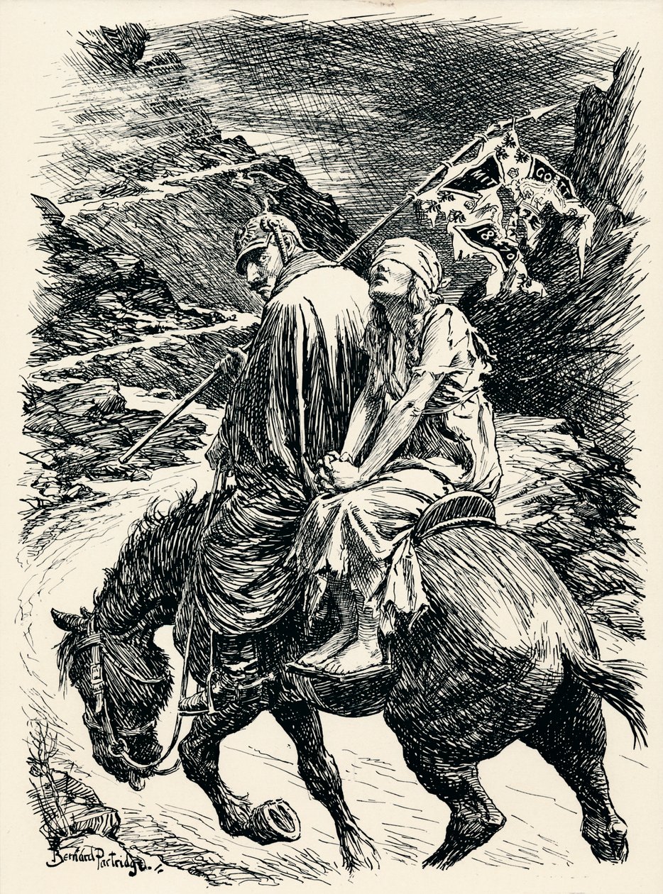 The Road of Victory - Stage VI by Bernard Partridge