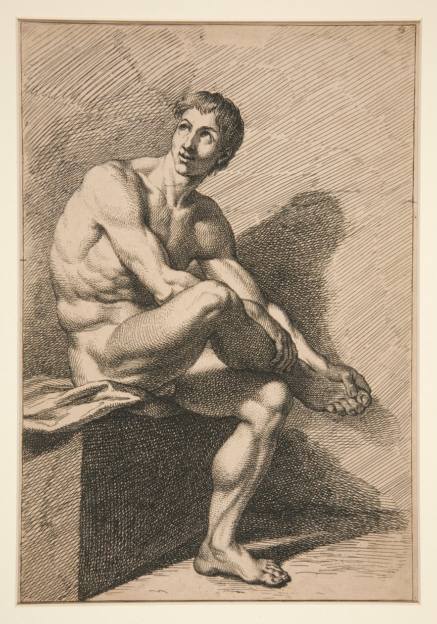 Academy drawn and engraved by B. Picart by Bernard Picart