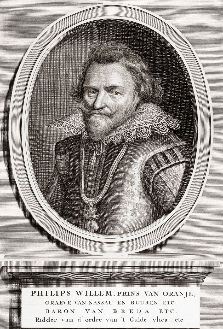 Portrait of Philip William, Prince of Orange by Bernard Picart