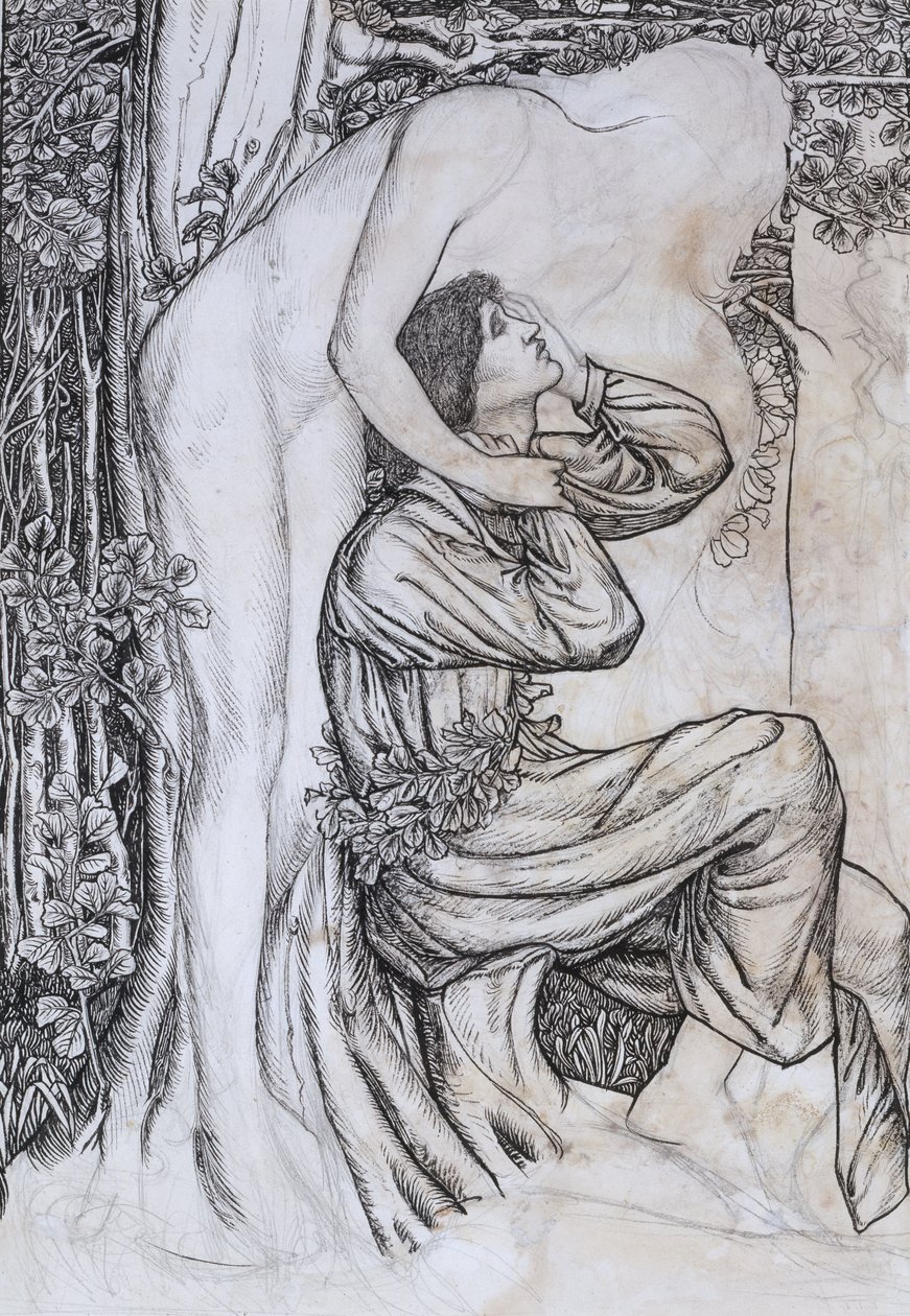 Phyllis and Demophoon, Illustration for 