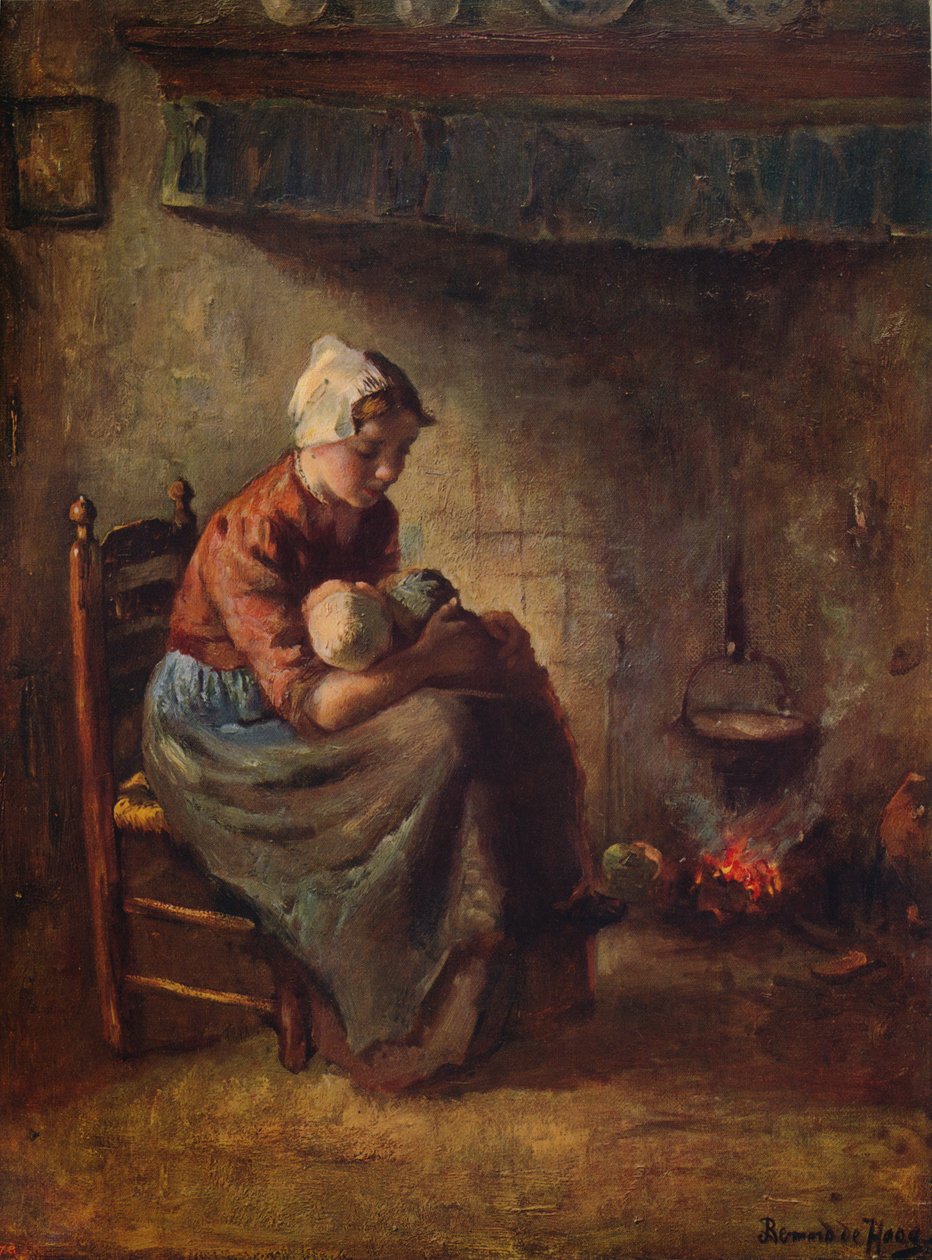 A Cottage Madonna, c1915 by Bernard de Hoog