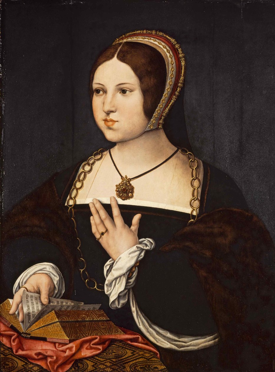 Portrait of Marie Haneton by Bernard van Orley