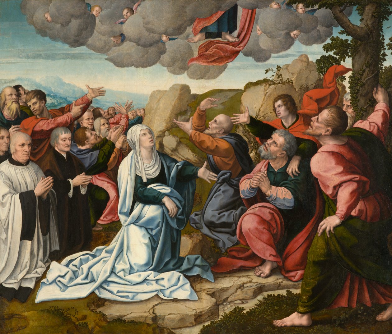 The Ascension by Bernard van Orley