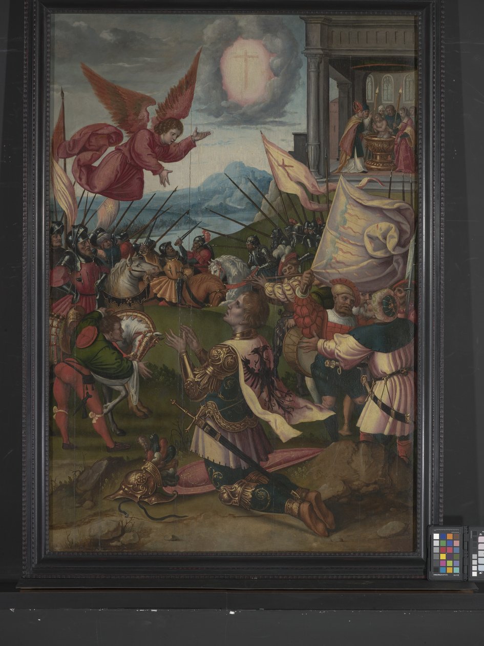 The Conversion Of Constantine by Bernard van Orley