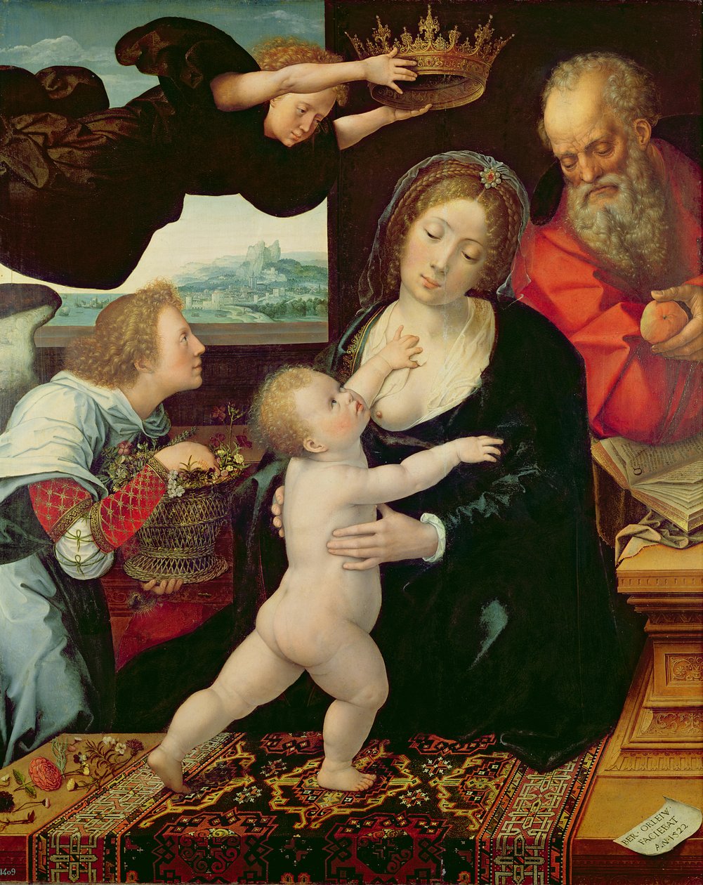 The Holy Family by Bernard van Orley