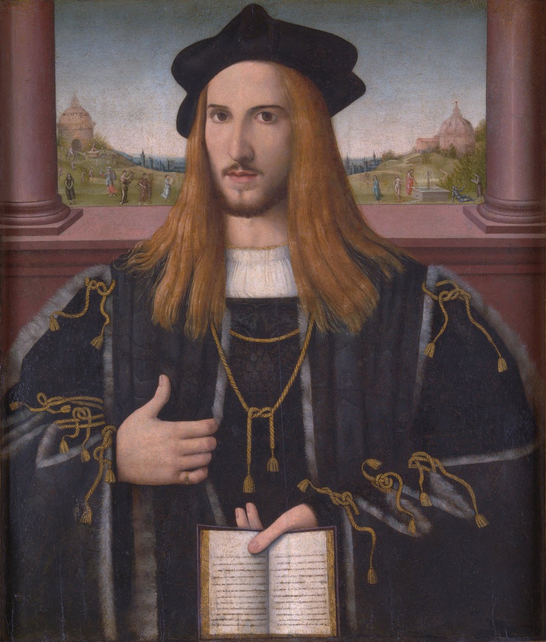 Portrait of Alberto III Pio by Bernardino Loschi