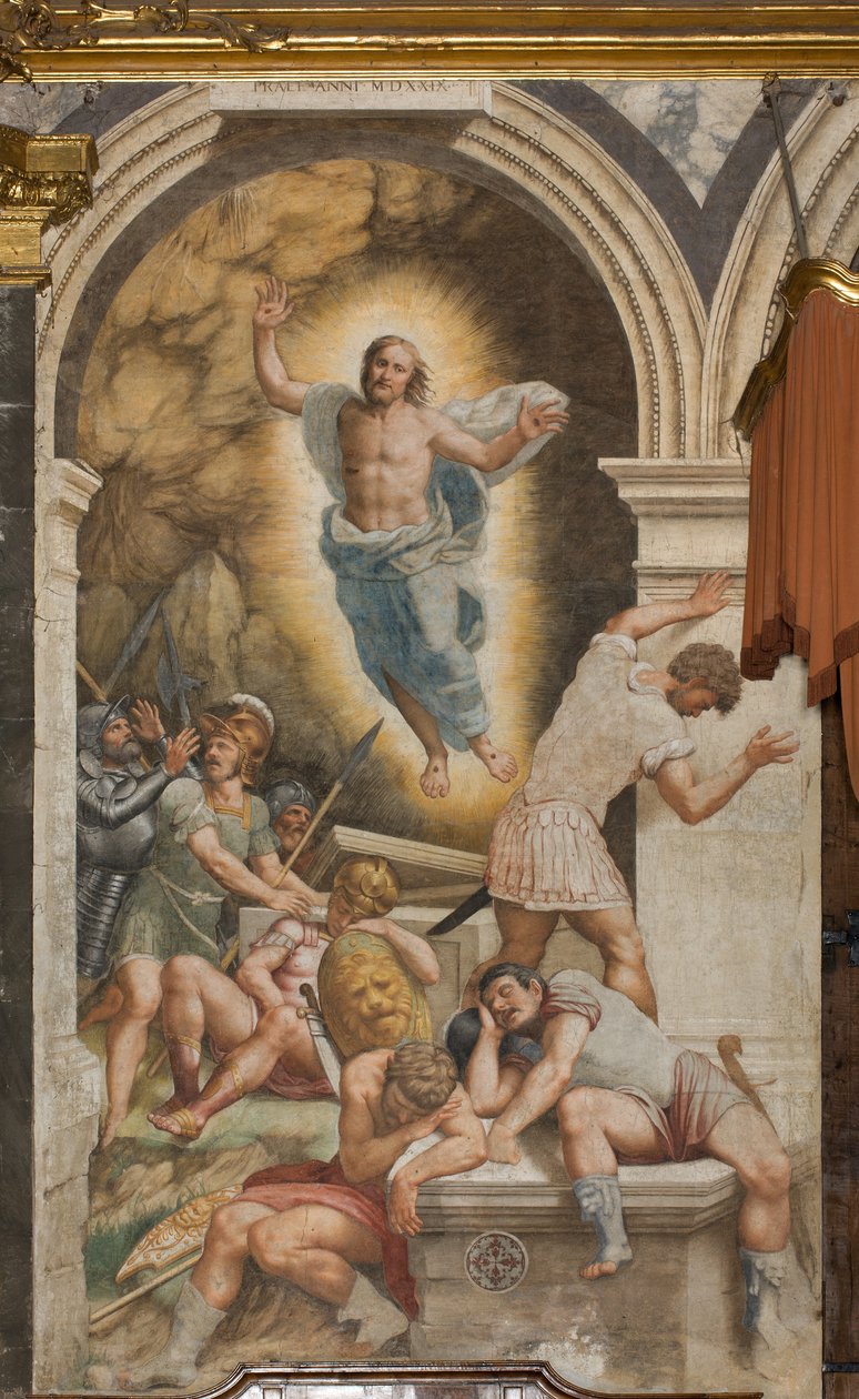 Counterfaccata, Resurrection (1529) by Bernardino Gatti