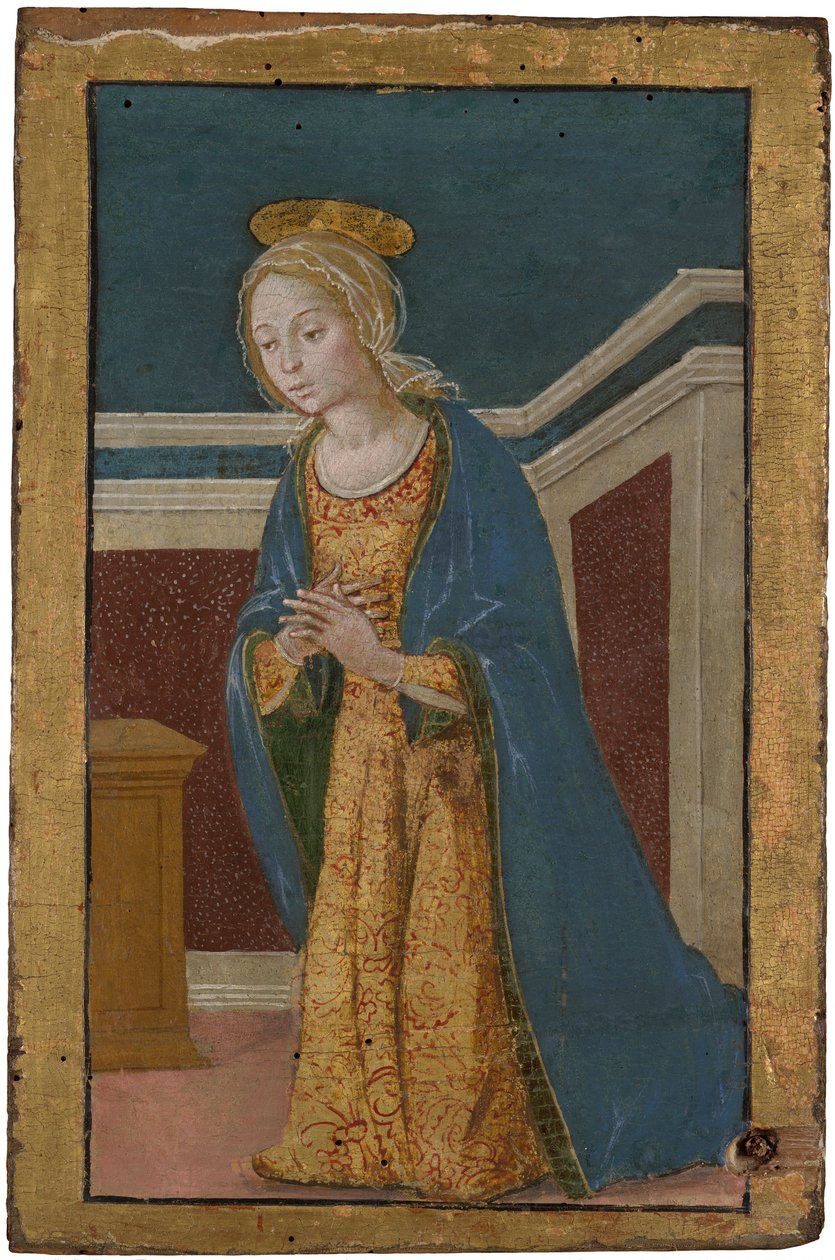 Virgin Annunciate by Bernardino Fungai