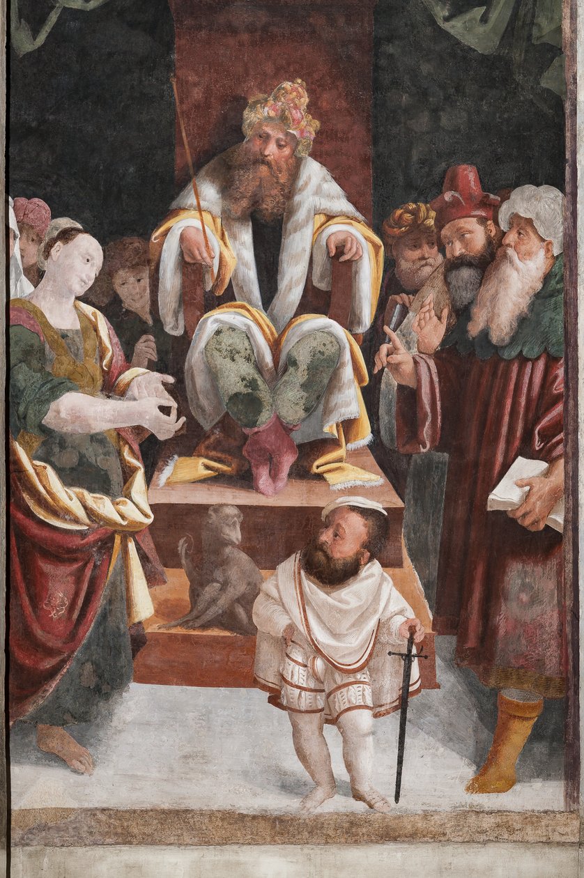 Detail of The Martyrdom of Saint Catherine by Bernardino Lanino