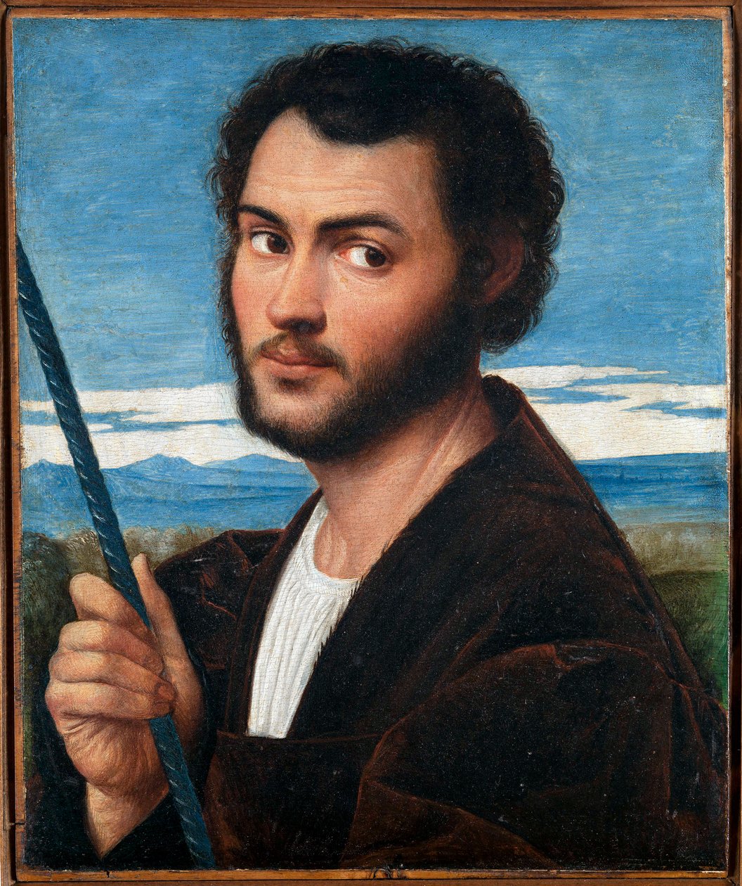 Portrait of a Man by Bernardino Licinio (ca. 1489-ca. 1565) by Bernardino Licinio