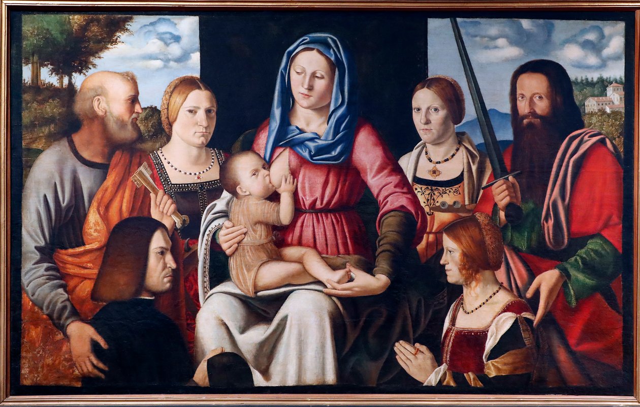 Virgin and Child by Bernardino Luini: Buy fine art prints