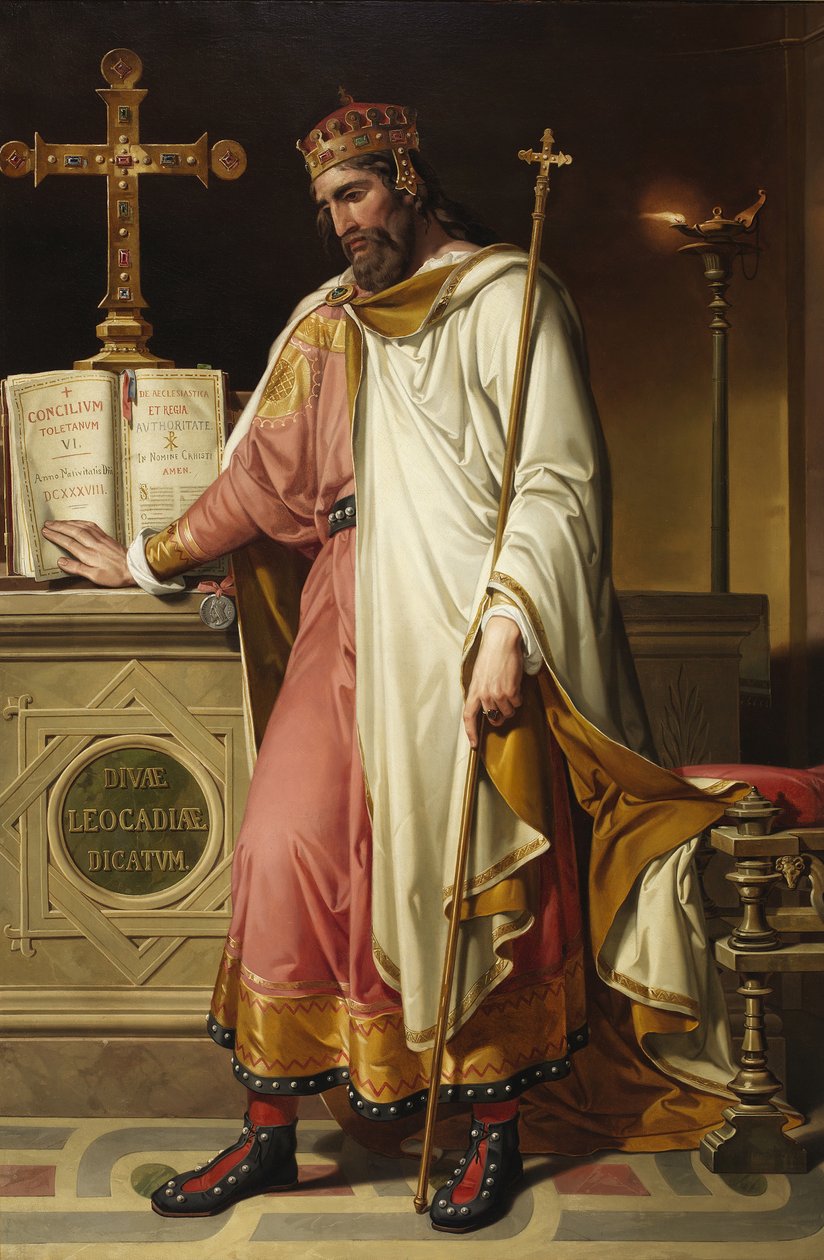 Chintila, Visigothic King by Bernardino Montañés Pérez