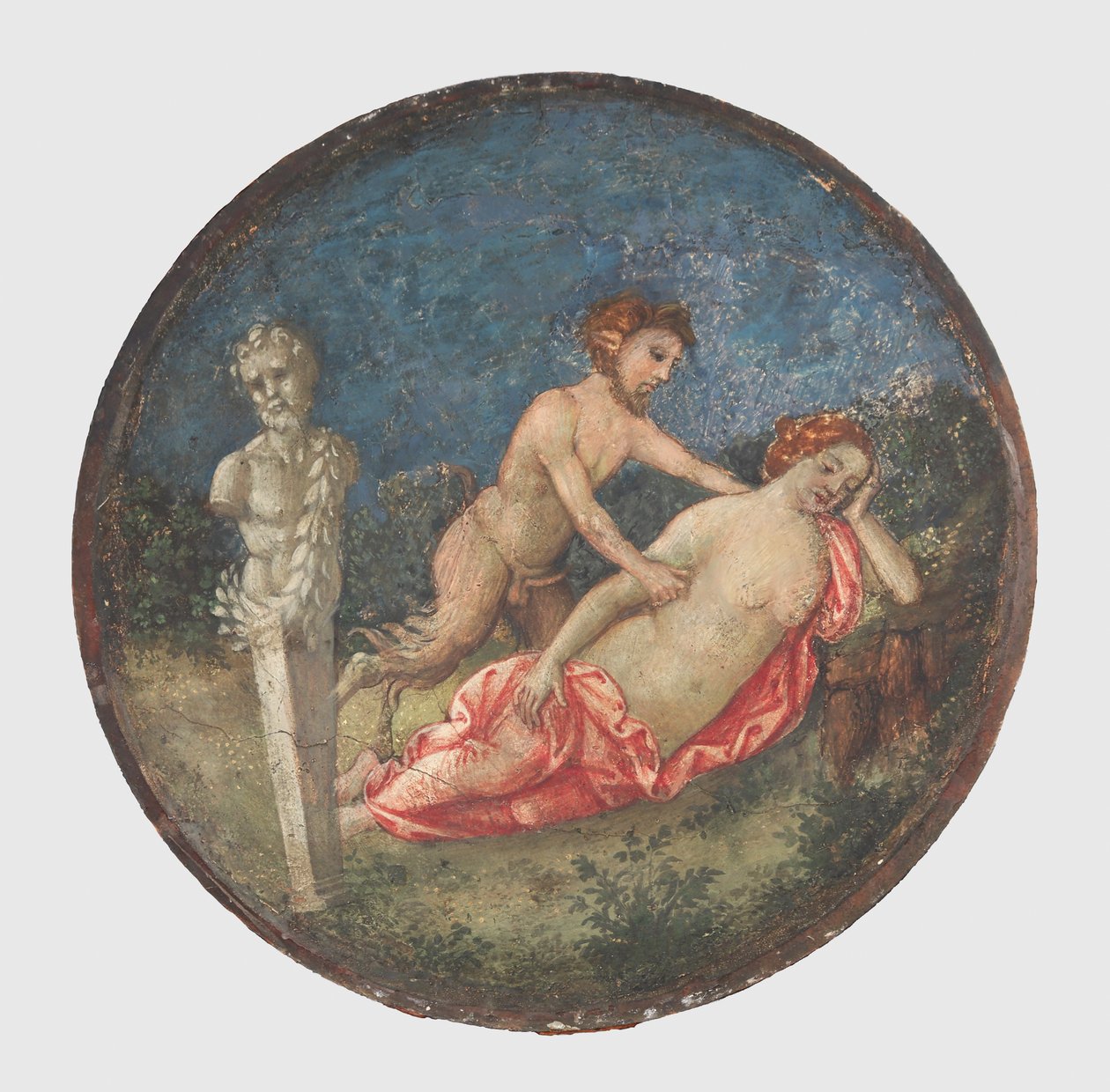 Jupiter and Antiope by Bernardino Pinturicchio