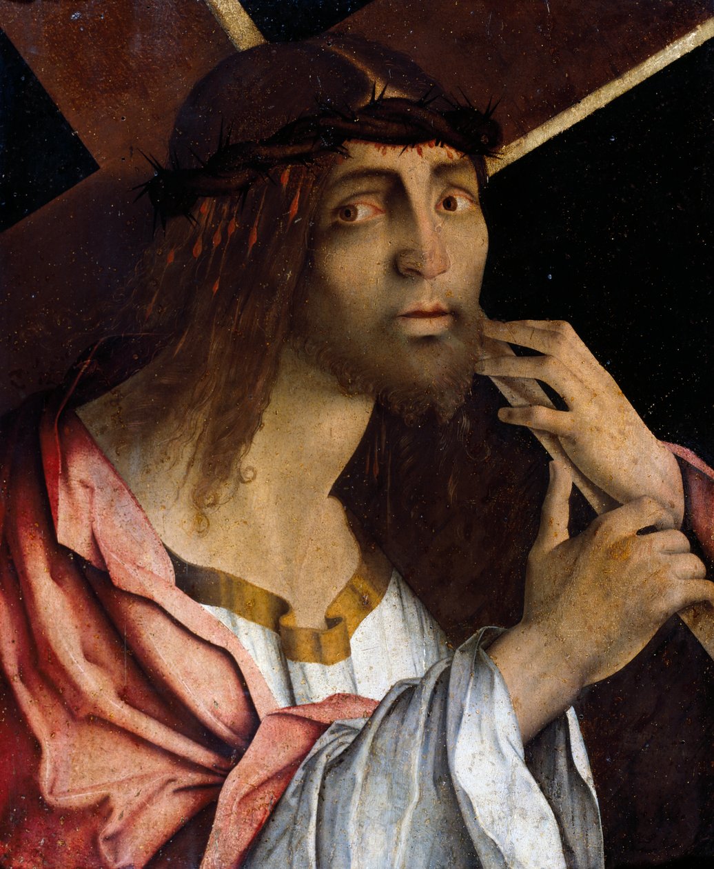 Christ Carrying the Cross, by Bernardino di Bosio Zaganelli, Italy by Bernardino di Bosio Zaganelli