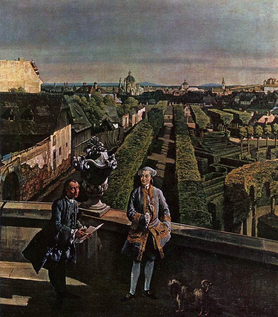 Vienna, Panorama from Palais Kaunitz by Bernardo Bellotto