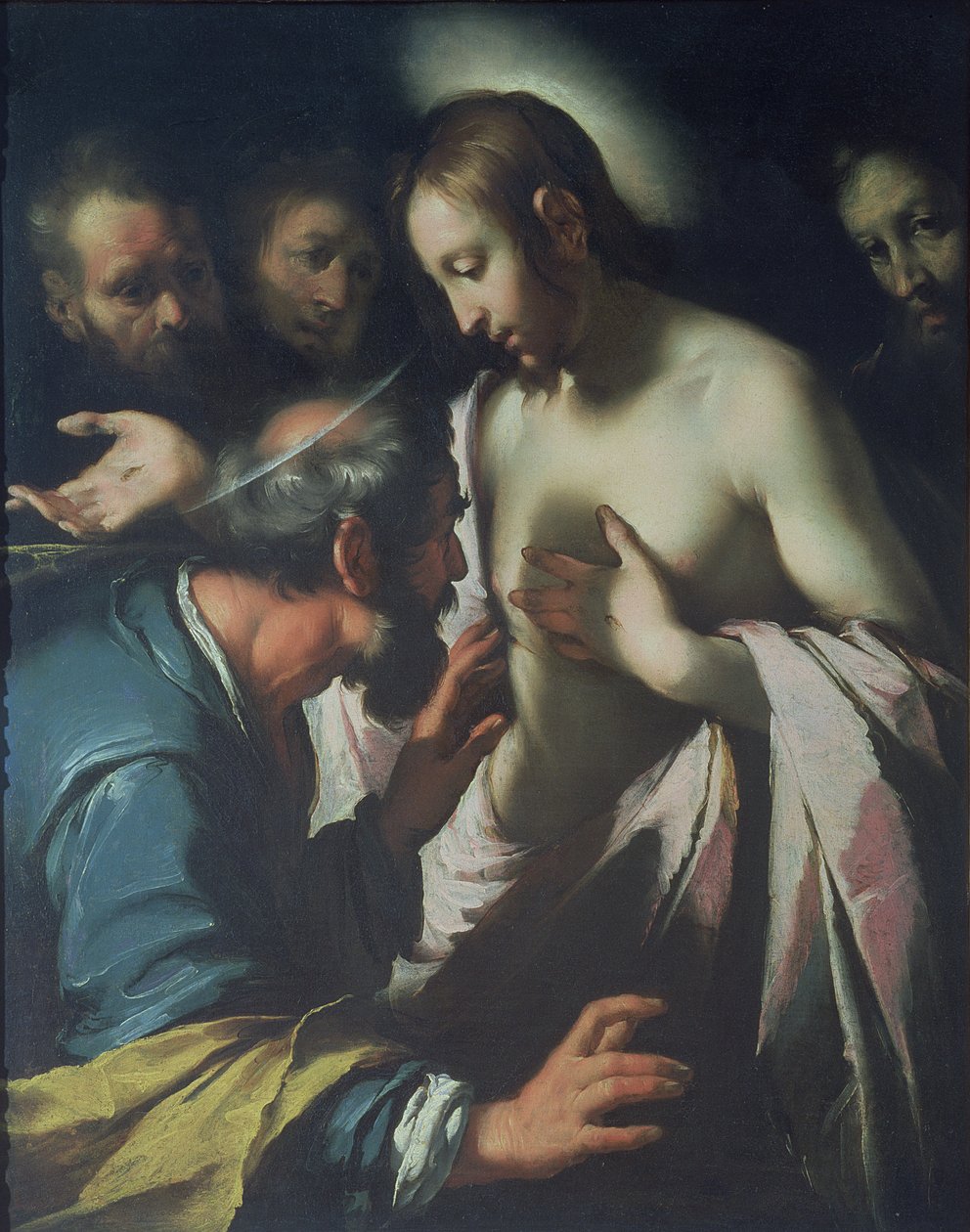 The Incredulity of St. Thomas by Bernardo Strozzi