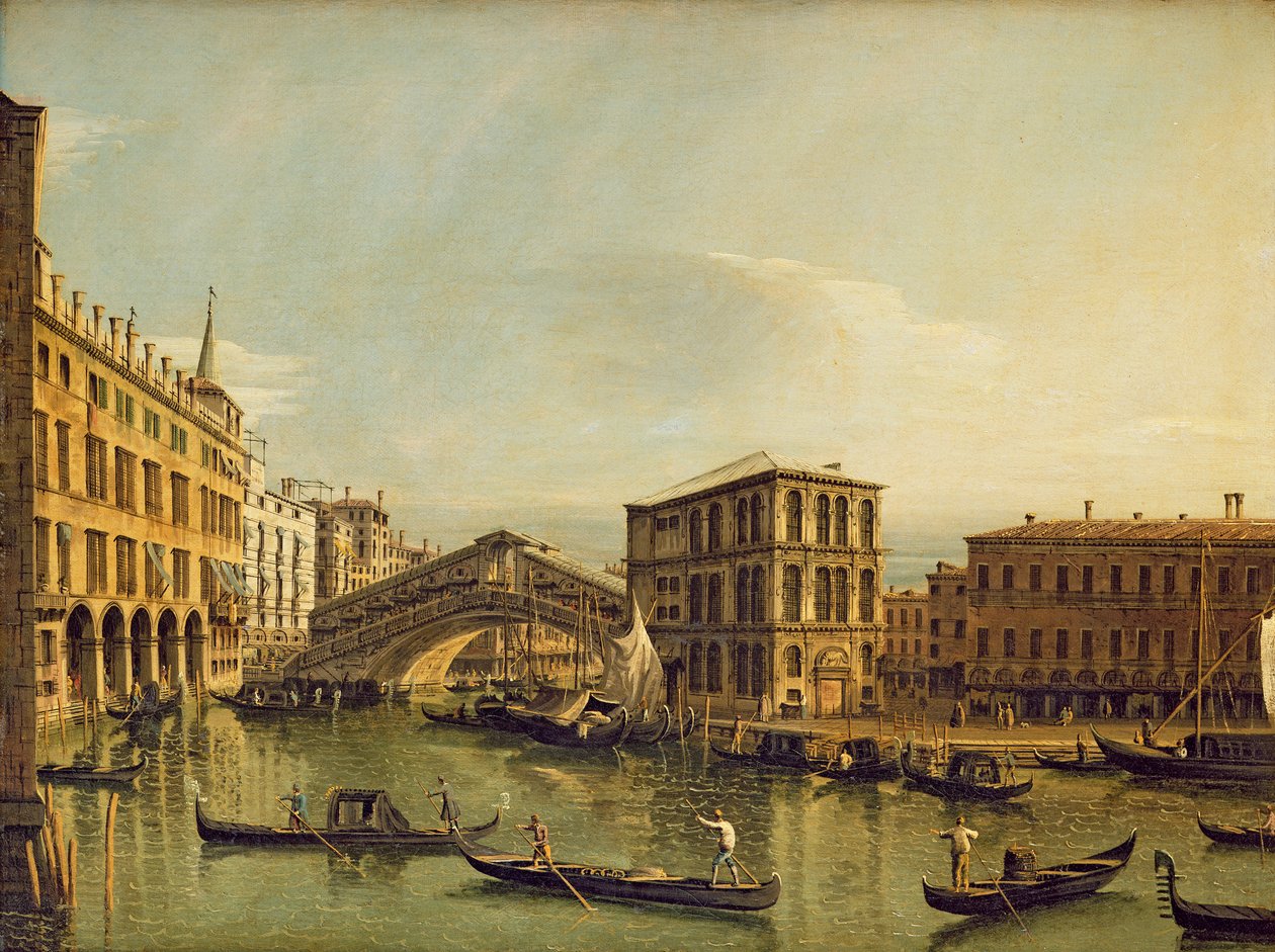 The Grand Canal, Venice by Bernardo Bellotto