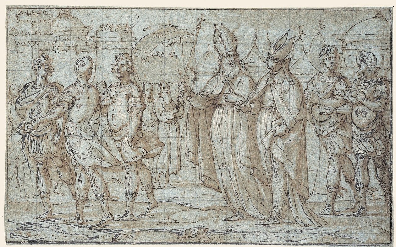 Procession to the Mount of Olives by Bernardo Castello