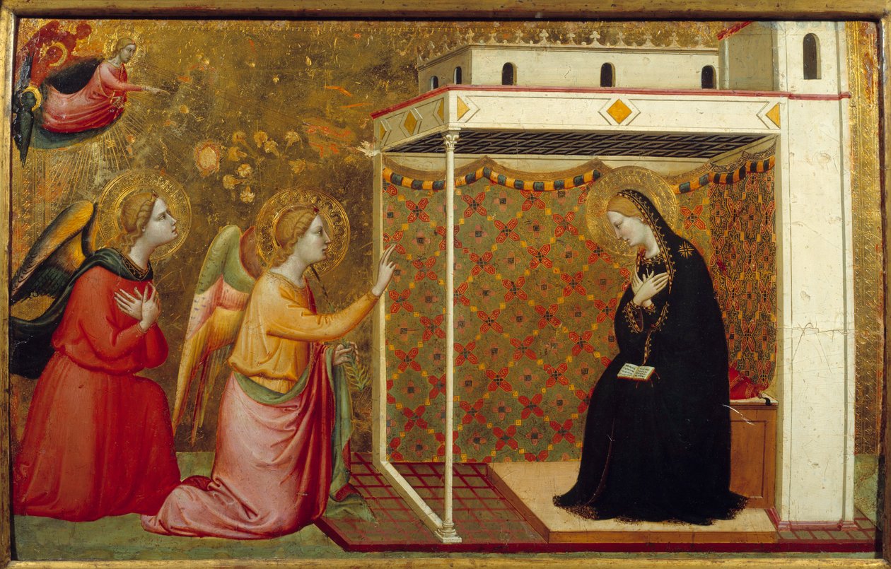 Annunciation by Bernardo Daddi