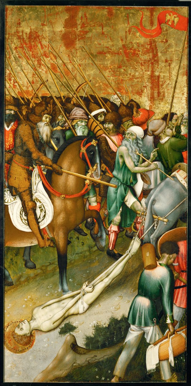 Four Scenes from the Martyrdom of Saint George by Bernardo Martorell