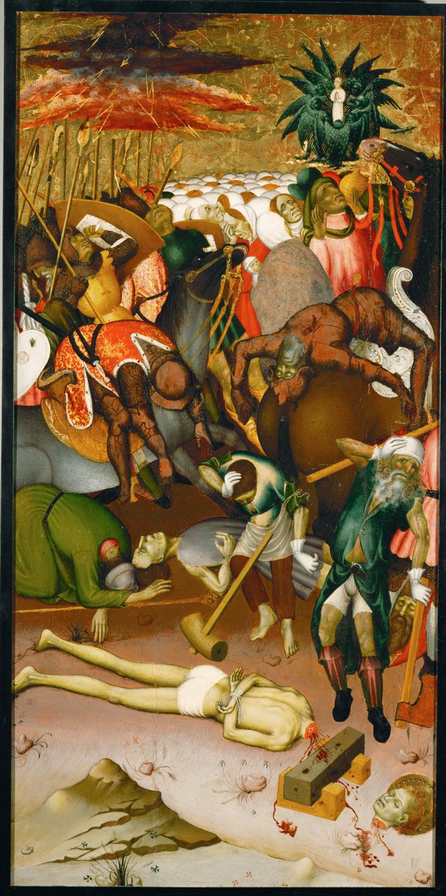 Four Scenes from the Martyrdom of Saint George by Bernardo Martorell