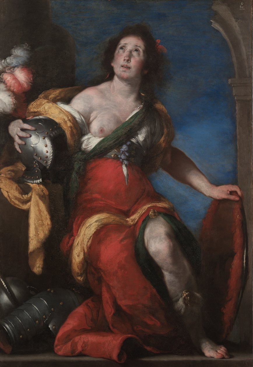 Allegorical Figure by Bernardo Strozzi