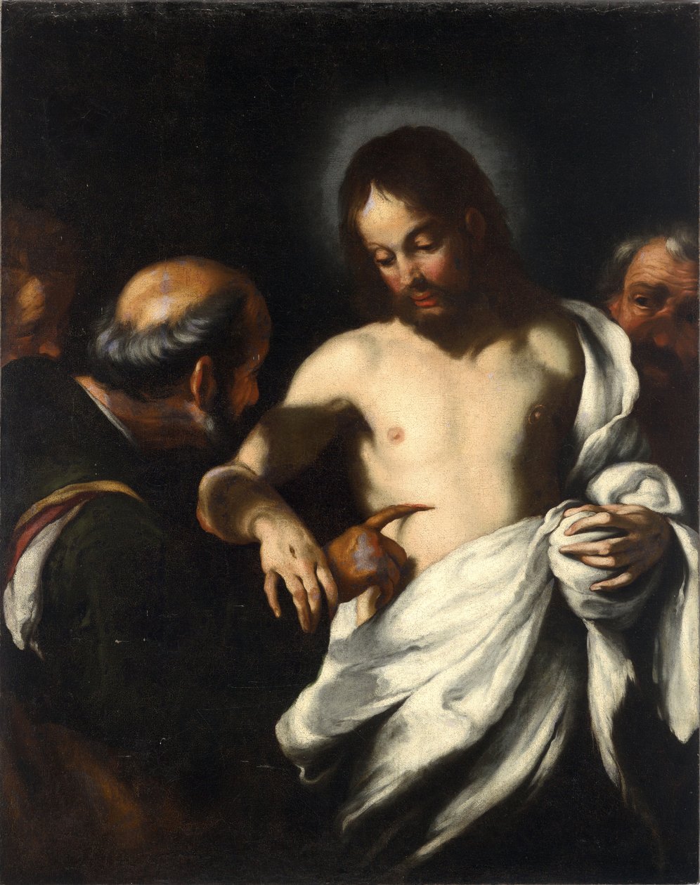 Incredulity of St Thomas by Bernardo Strozzi