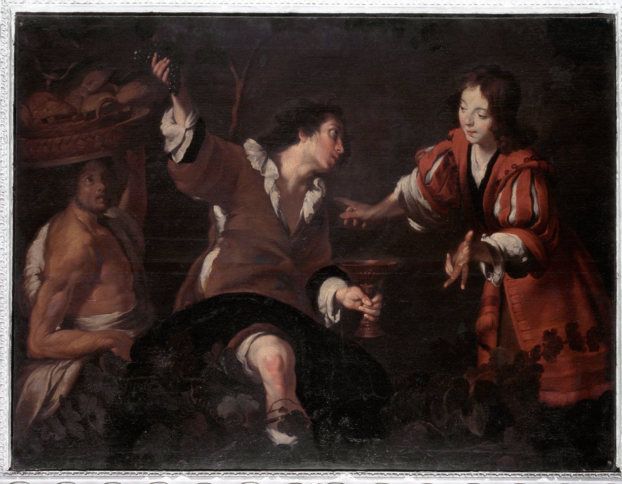 Joseph Interprets the Dreams by Bernardo Strozzi