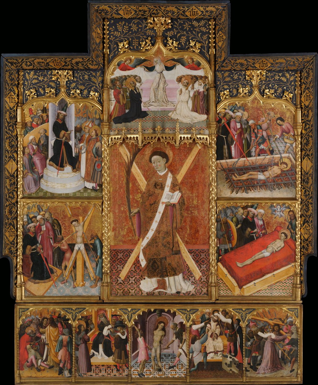 Altarpiece of Saint Vincent by Bernat Martorelli