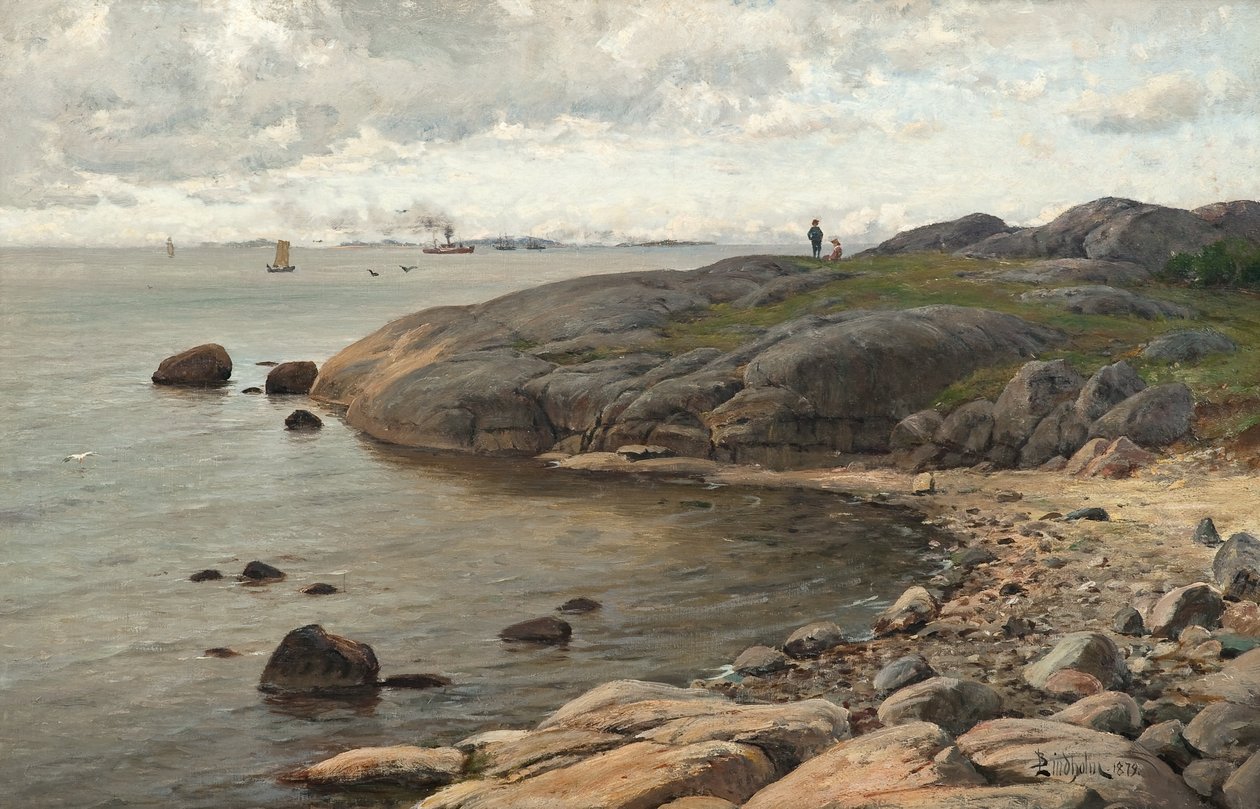 Coastal View by Berndt Lindholm