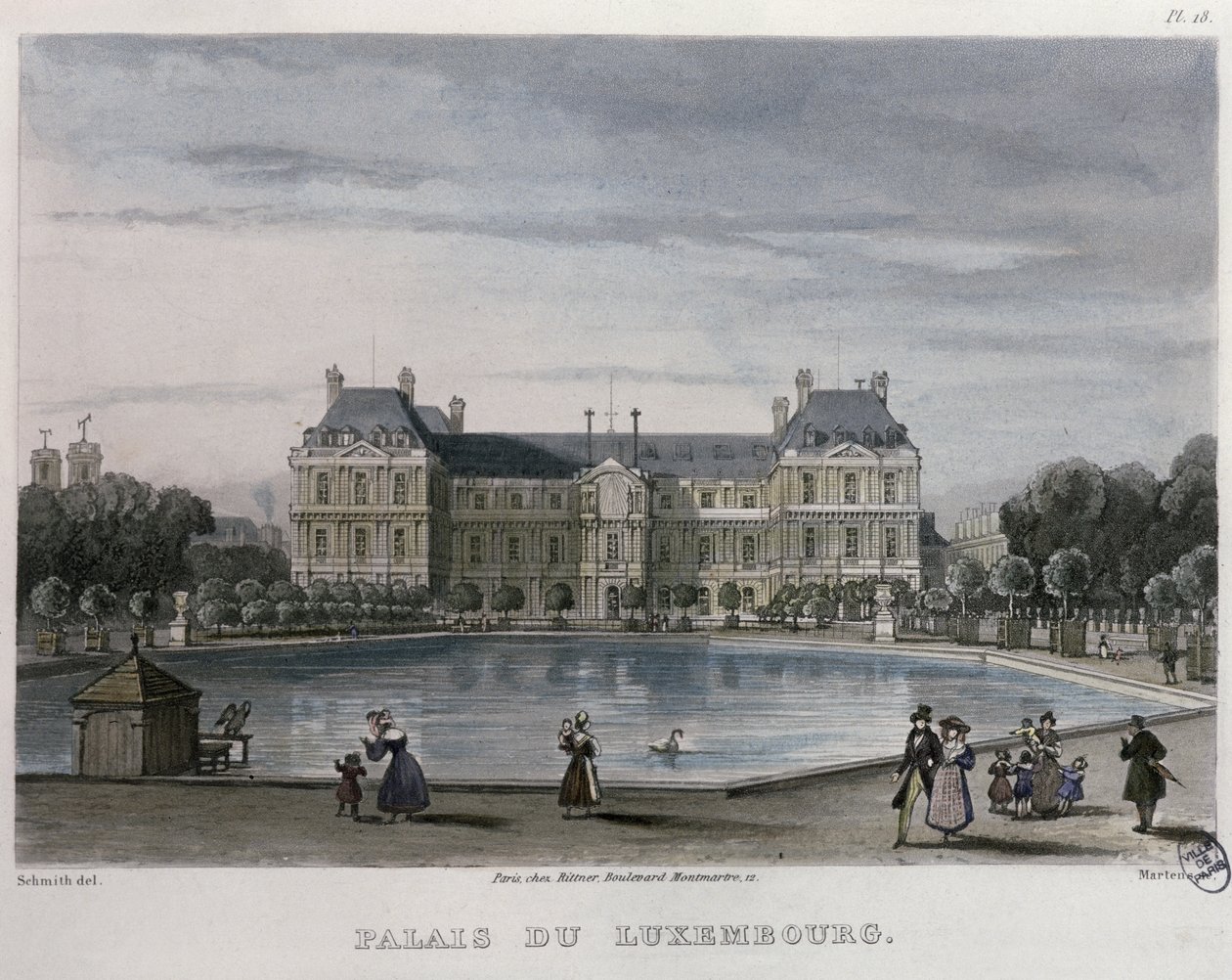 The Luxembourg Palace by Bernhard Schmidt