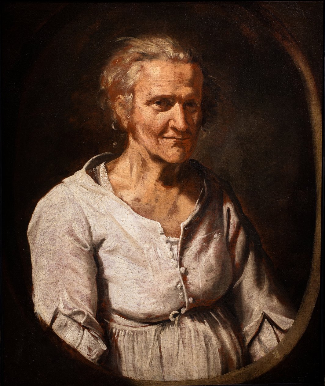 Old Peasant Woman by Bernhard (fl.1624 87) Keil