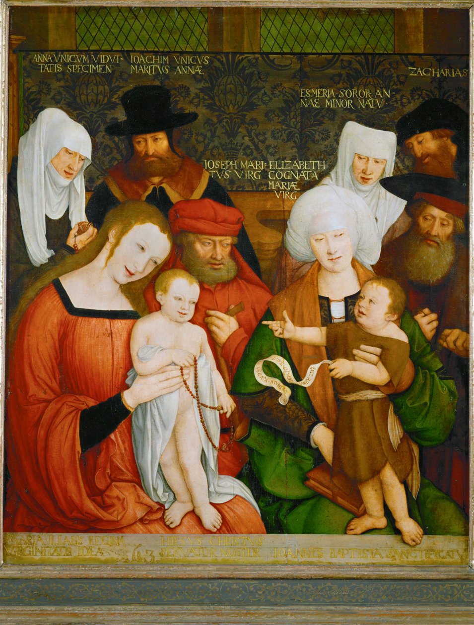 The Holy Kinship by Bernhard Strigel